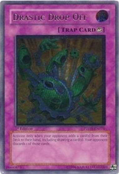 Drastic Drop Off UTR Phantom Darkness Yu-Gi-Oh! card