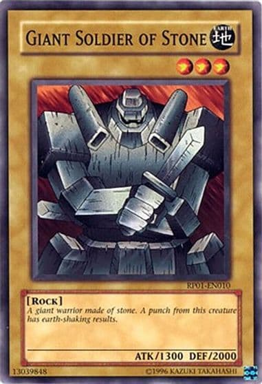 Giant Soldier of Stone Retro Pack Yu-Gi-Oh! card