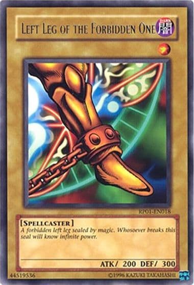 Left Leg of the Forbidden One Retro Pack Yu-Gi-Oh! card