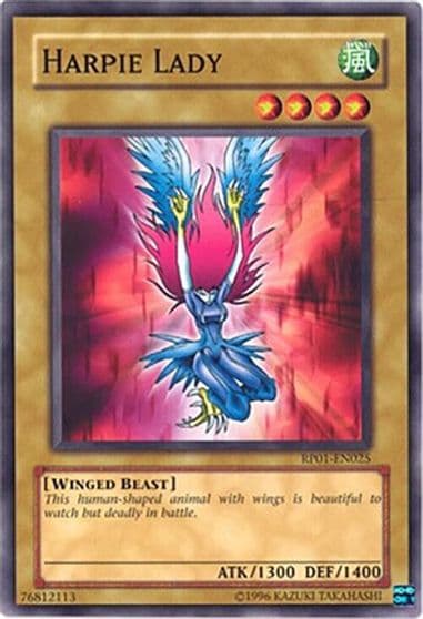 Harpie Lady Retro Pack Yu-Gi-Oh! card