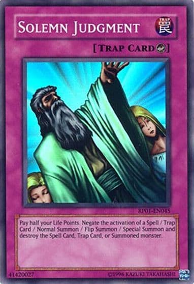 Solemn Judgment Retro Pack Yu-Gi-Oh! card
