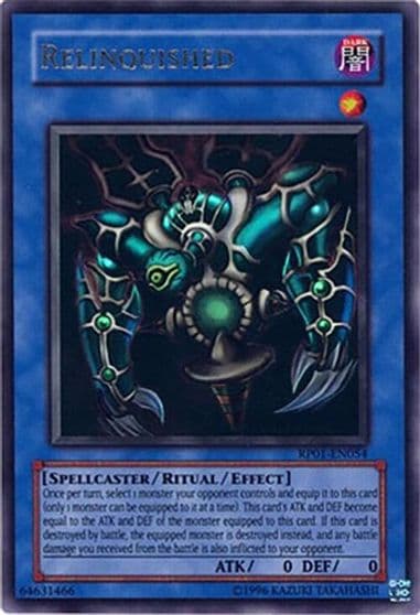 Relinquished Retro Pack Yu-Gi-Oh! card