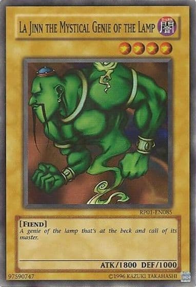 La Jinn the Mystical Genie of the Lamp Retro Pack Yu-Gi-Oh! card