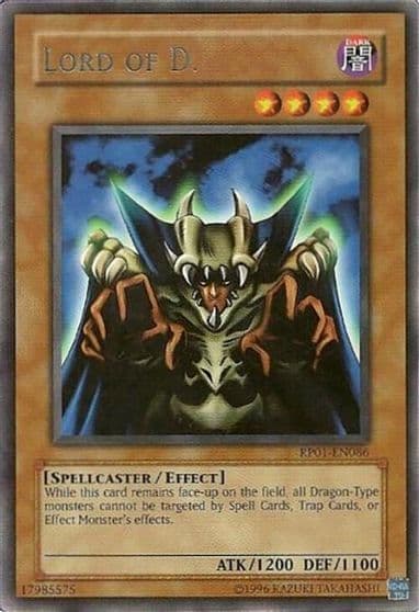 Lord of D Retro Pack Yu-Gi-Oh! card
