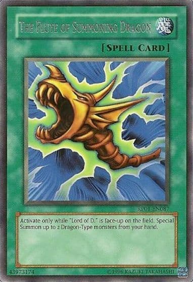 The Flute of Summoning Dragon Retro Pack Yu-Gi-Oh! card
