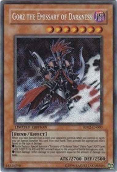 Gorz the Emissary of Darkness Retro Pack 2 Yu-Gi-Oh! card