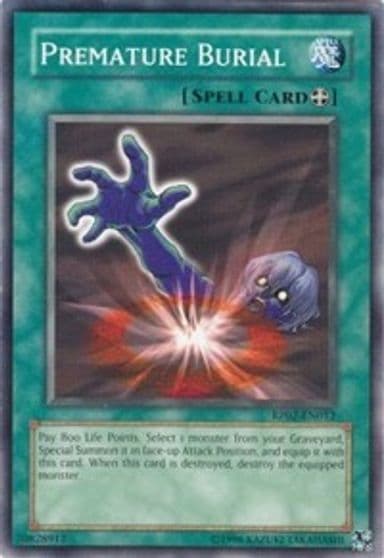 Premature Burial Retro Pack 2 Yu-Gi-Oh! card