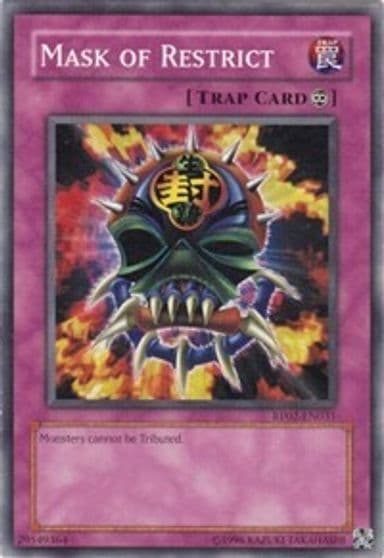 Mask of Restrict Retro Pack 2 Yu-Gi-Oh! card