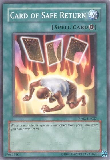 Card of Safe Return Retro Pack 2 Yu-Gi-Oh! card