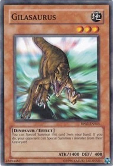Gilasaurus Retro Pack 2 Yu-Gi-Oh! card