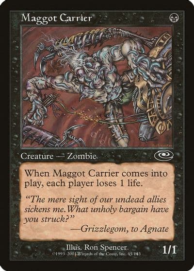 Maggot Carrier Planeshift Magic card