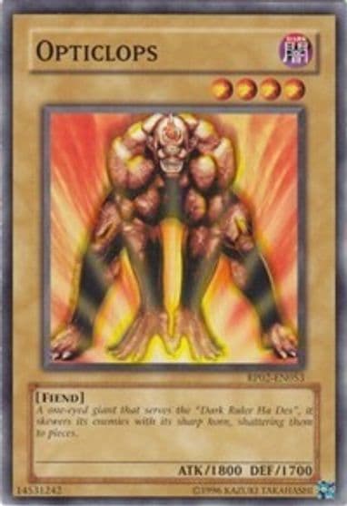 Opticlops Retro Pack 2 Yu-Gi-Oh! card