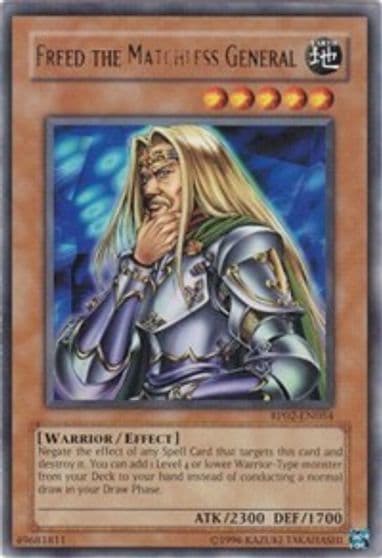 Freed the Matchless General Retro Pack 2 Yu-Gi-Oh! card