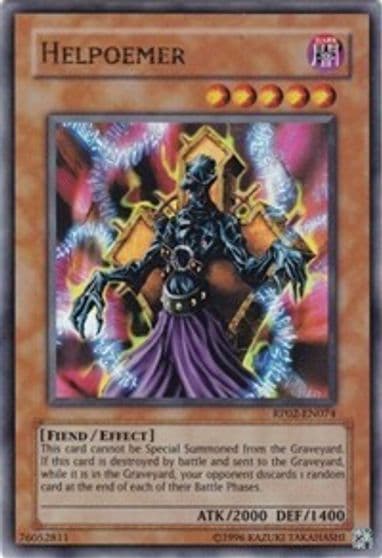 Helpoemer Retro Pack 2 Yu-Gi-Oh! card