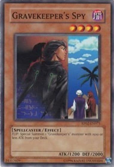 Gravekeepers Spy Retro Pack 2 Yu-Gi-Oh! card