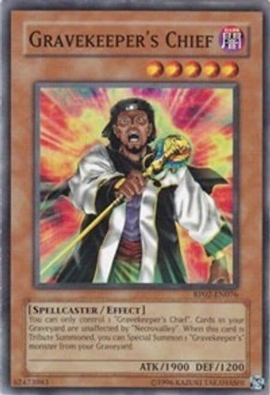 Gravekeepers Chief Retro Pack 2 Yu-Gi-Oh! card
