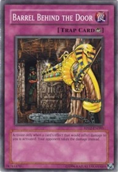 Barrel Behind the Door Retro Pack 2 Yu-Gi-Oh! card