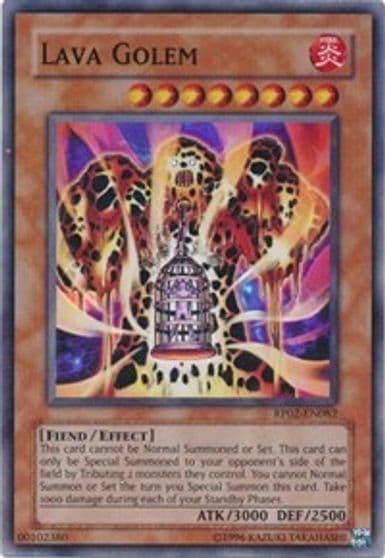 Lava Golem Retro Pack 2 Yu-Gi-Oh! card