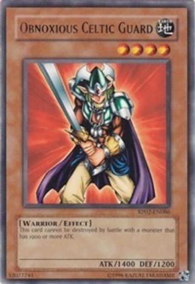 Obnoxious Celtic Guard Retro Pack 2 Yu-Gi-Oh! card