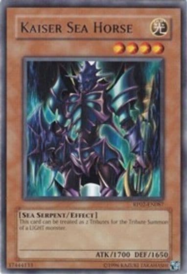 Kaiser Sea Horse Retro Pack 2 Yu-Gi-Oh! card