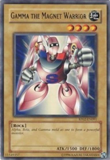 Gamma The Magnet Warrior Retro Pack 2 Yu-Gi-Oh! card