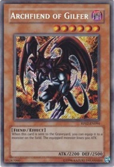 Archfiend of Gilfer Retro Pack 2 Yu-Gi-Oh! card