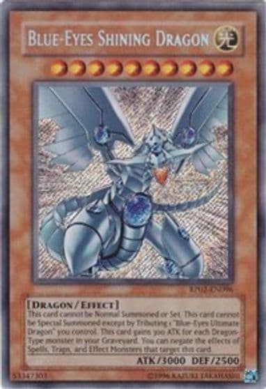 Blue Eyes Shining Dragon Retro Pack 2 Yu-Gi-Oh! card