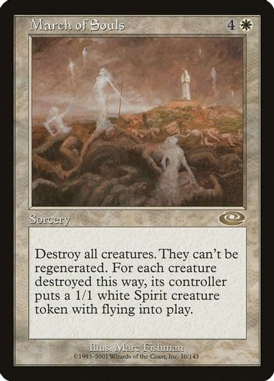 March of Souls Planeshift Magic card