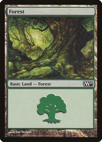 Forest 249 Magic 2010 (M10) Magic card