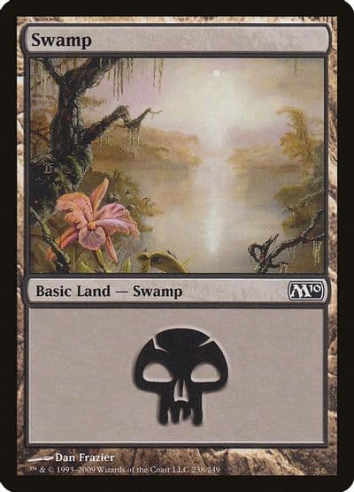 Swamp 238 Magic 2010 (M10) Magic card