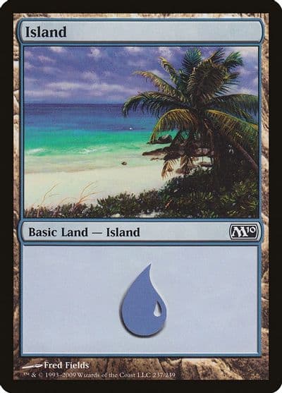 Island 237 Magic 2010 (M10) Magic card