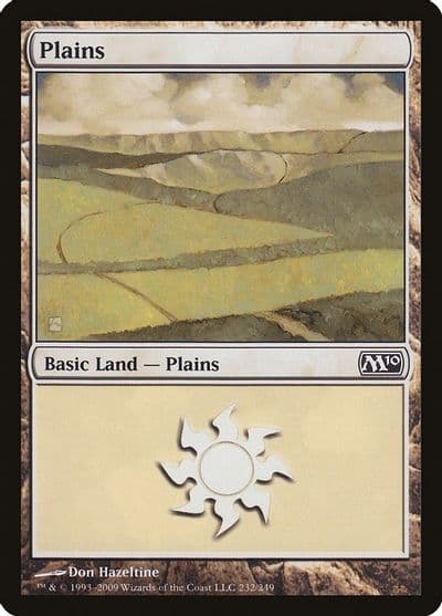 Plains 232 Magic 2010 (M10) Magic card