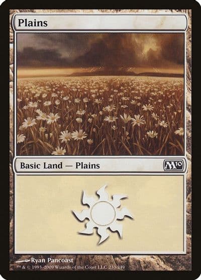 Plains 233 Magic 2010 (M10) Magic card