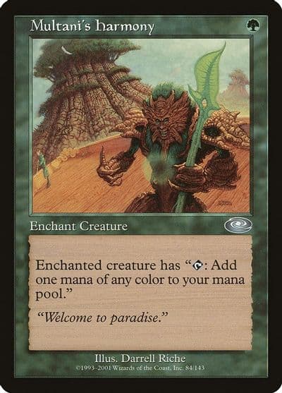 Multanis Harmony Planeshift Magic card