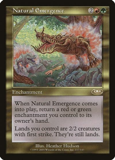 Natural Emergence Planeshift Magic card