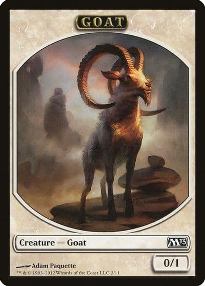 Goat Token Magic 2013 (M13) Magic card