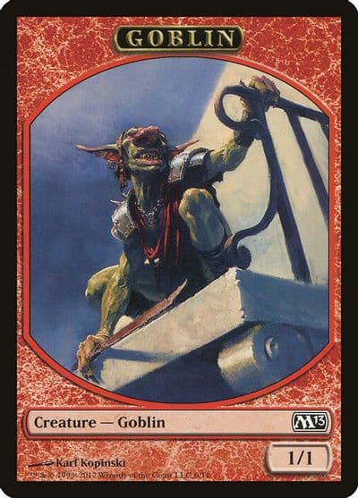 Goblin Token Magic 2013 (M13) Magic card