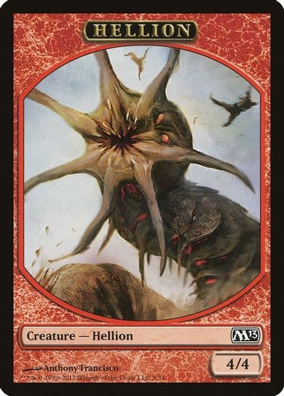 Hellion Token Magic 2013 (M13) Magic card