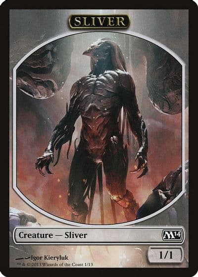 Sliver Token Magic 2014 (M14) Magic card