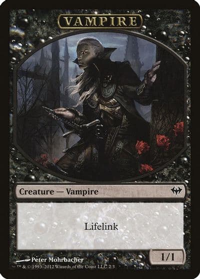 Vampire Token Dark Ascension Magic card