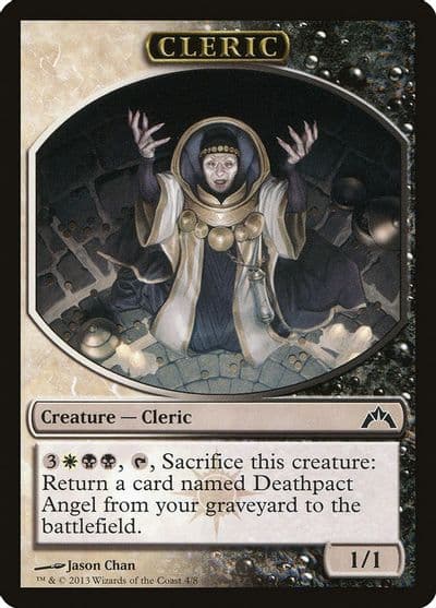 Cleric Token Gatecrash Magic card