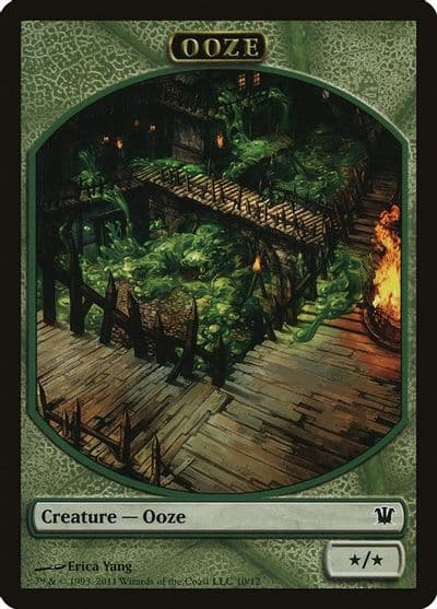 Ooze Token Innistrad Magic card