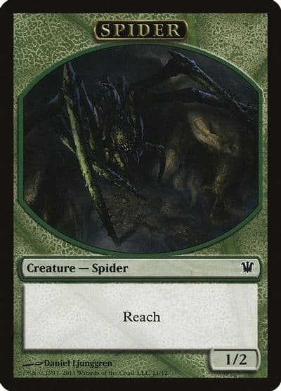 Spider Token Innistrad Magic card