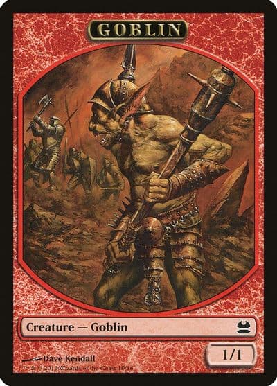 Goblin Token Modern Masters Magic card