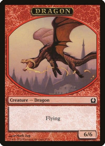 Dragon Token Return to Ravnica Magic card