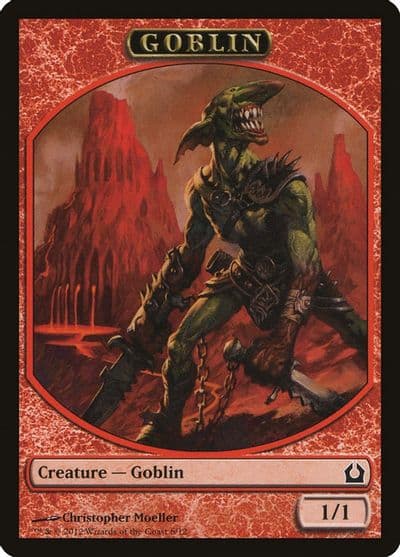 Goblin Token Return to Ravnica Magic card