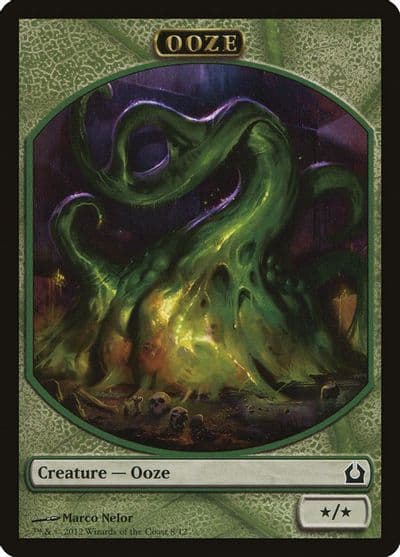 Ooze Token Return to Ravnica Magic card