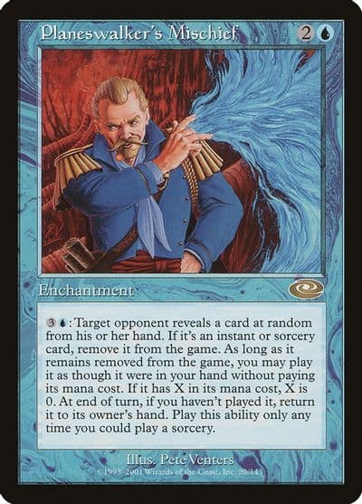 Planeswalkers Mischief Planeshift Magic card