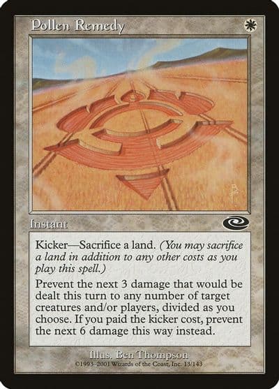 Pollen Remedy Planeshift Magic card