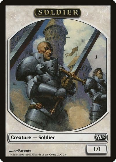 Soldier Token Magic 2010 (M10) Magic card